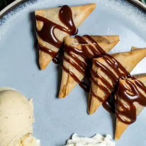 Samossa choco-banane